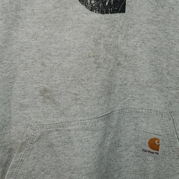 Carhartt Mens 2XL Original Fit Logo Hit Sweatshirt Hoodie - Picture 4 of 14